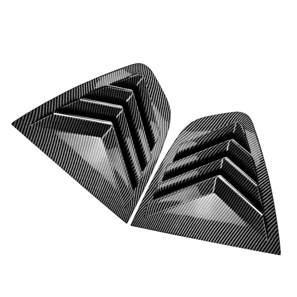 Carbon Fiber Rear Window Louver Cover for Alfa Romeo Giulia (2015-2024)