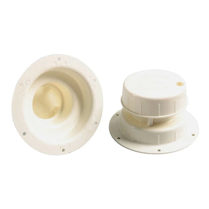 Plumbing Vent Cover Attic Roof Cap for RV Camper Trailer Motorhome White