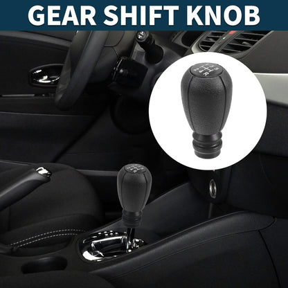 5 Speed Manual Gear Shifter Knob for Peugeot 306 (1994-2002) Black White