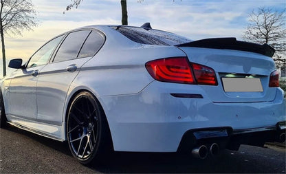 Rear Spoiler Wing Black for BMW 5 Series F10 F18 Sedan (2011-2017)