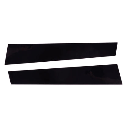 Black Door Pillar Post Covers for Infiniti G35 G37 Sedan (2002-2013)