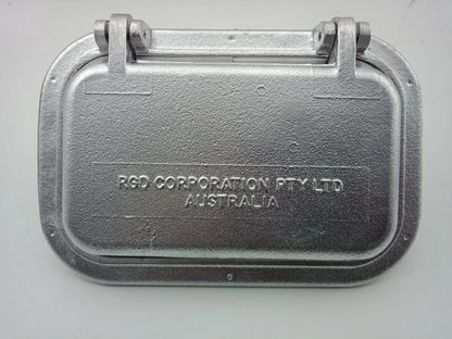 Boat Transom Scupper Drain Alloy Small 168mm x 112mm for Various Models