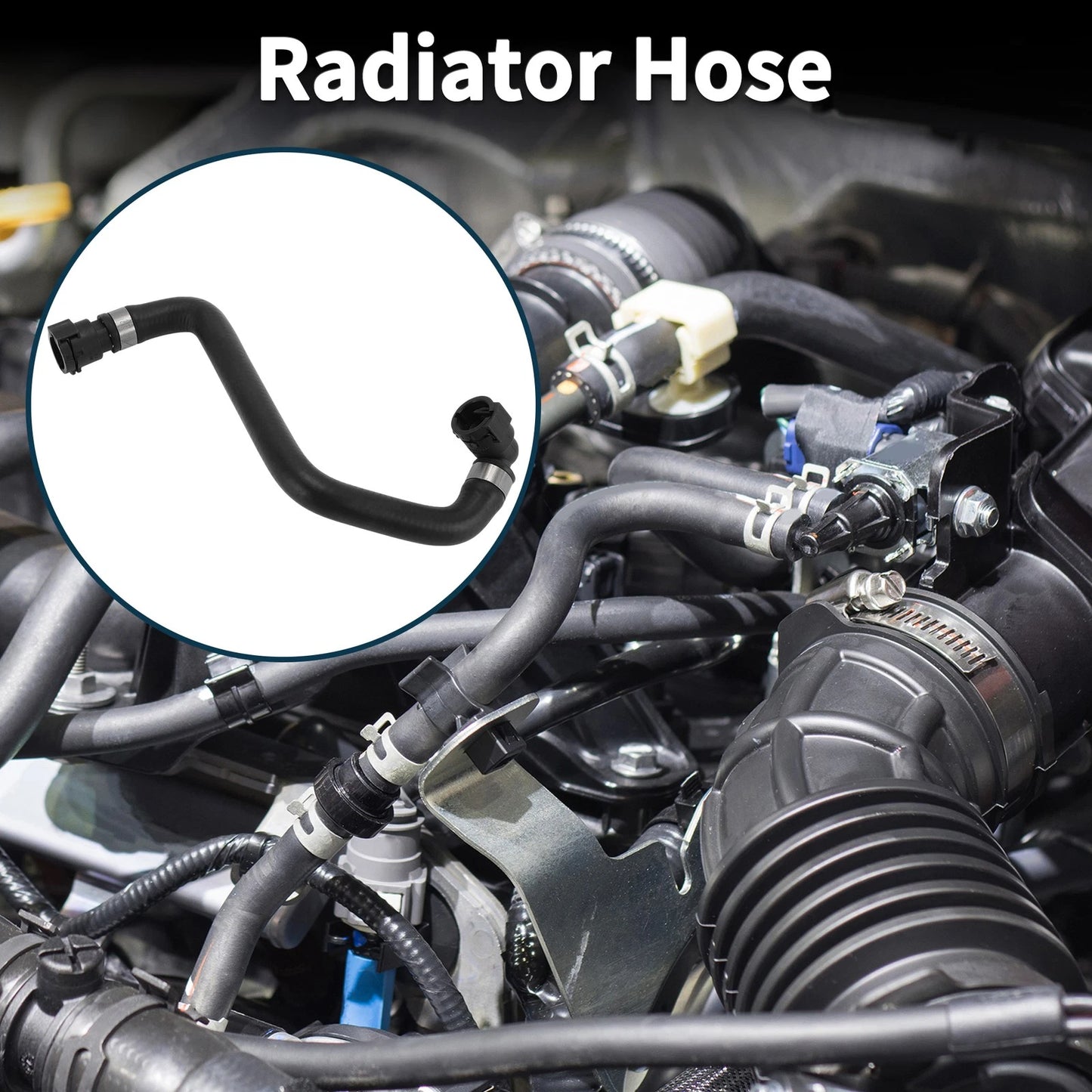 Radiator Hose for BMW 7 Series F01 F02 F03 F04 (2010-2015) Cooling Liquid Pipe