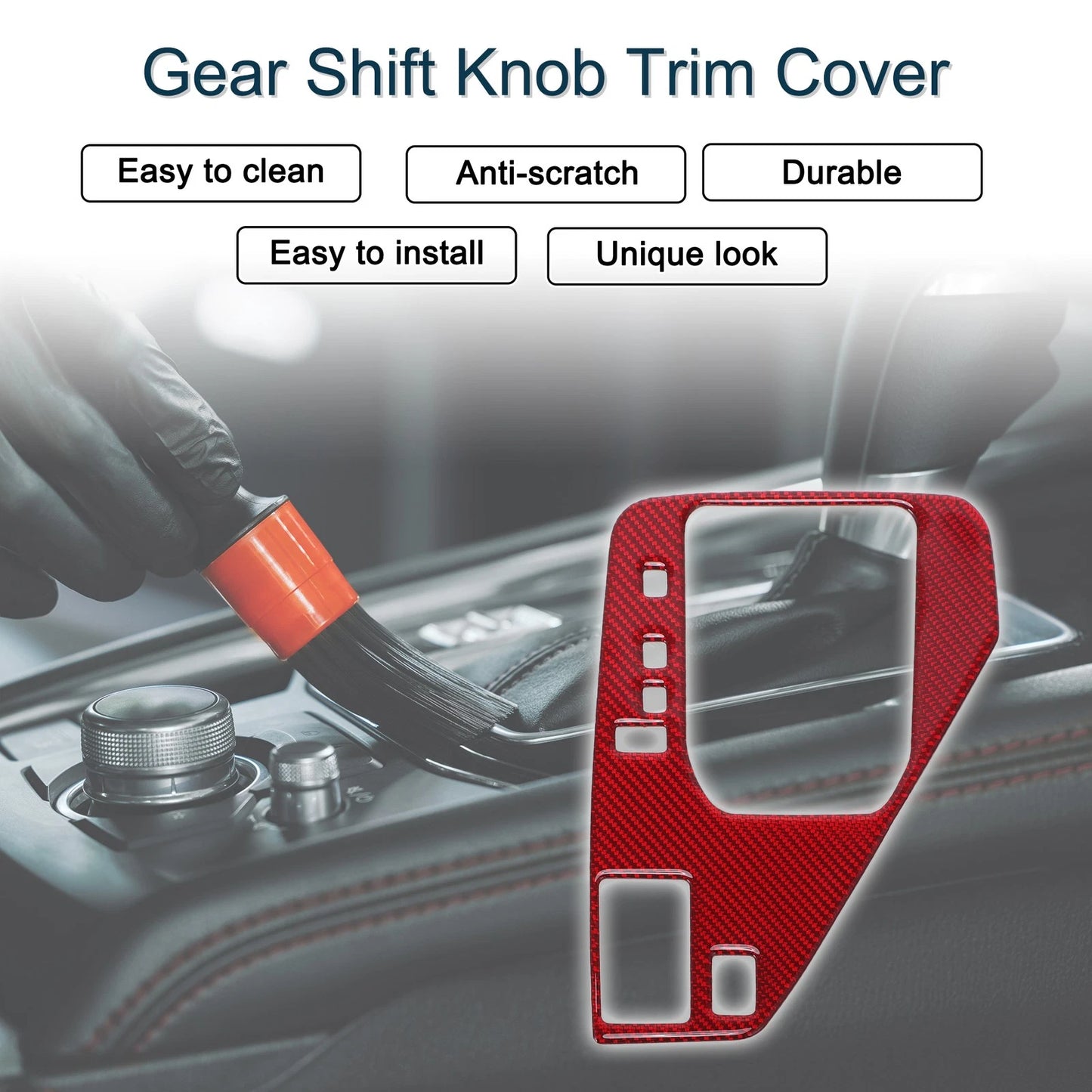 ABS Gear Shift Knob Cover for Subaru Crosstrek (2024)