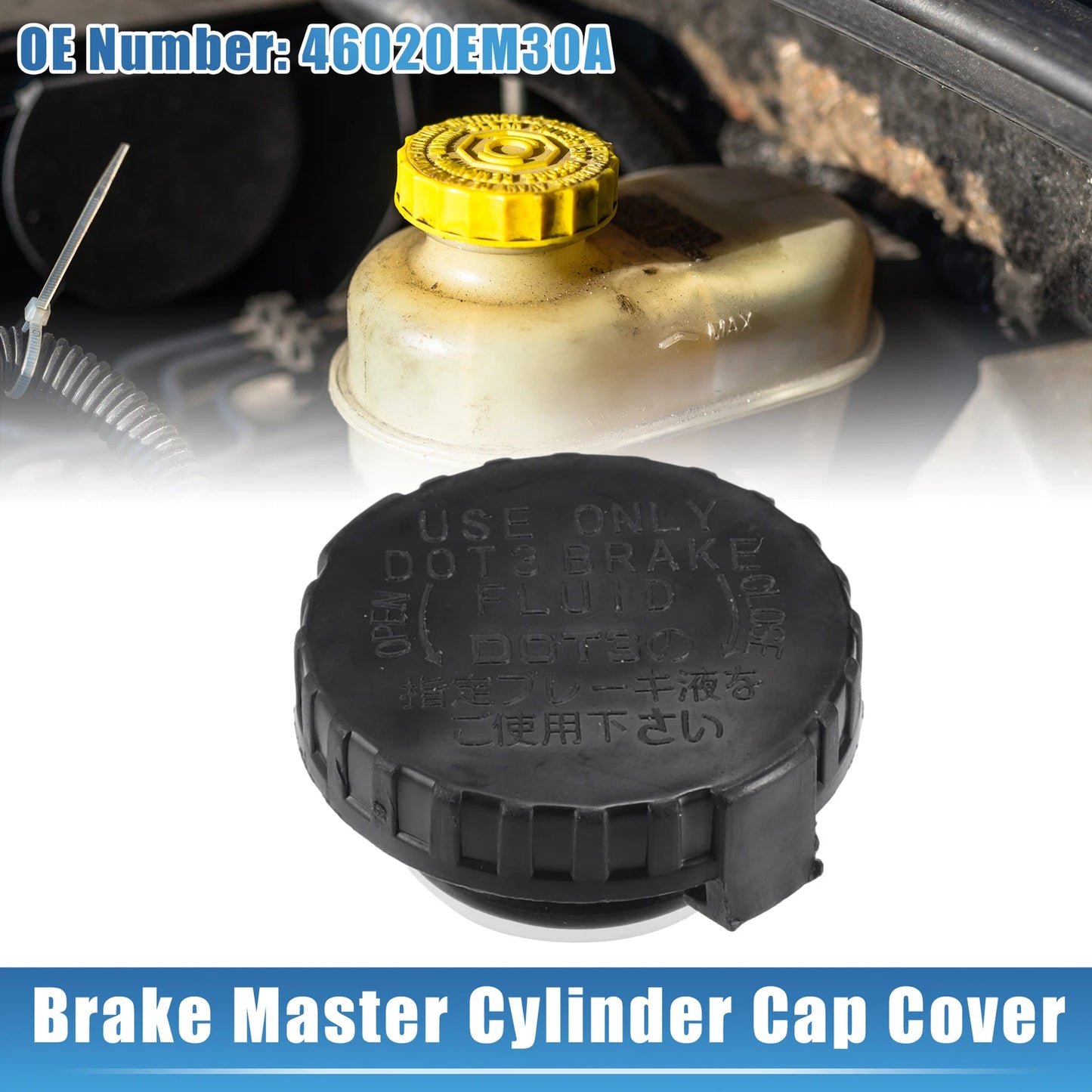 Brake Master Cylinder Cap Cover for Nissan Cube (2009-2014)