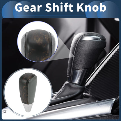 Automatic Gear Shift Knob Faux Leather for Toyota Land Cruiser (2016–2021)
