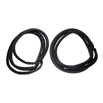 Front Door Weatherstrip Set for Nissan Datsun Sunny Sentra B12 Sedan 1987-1990