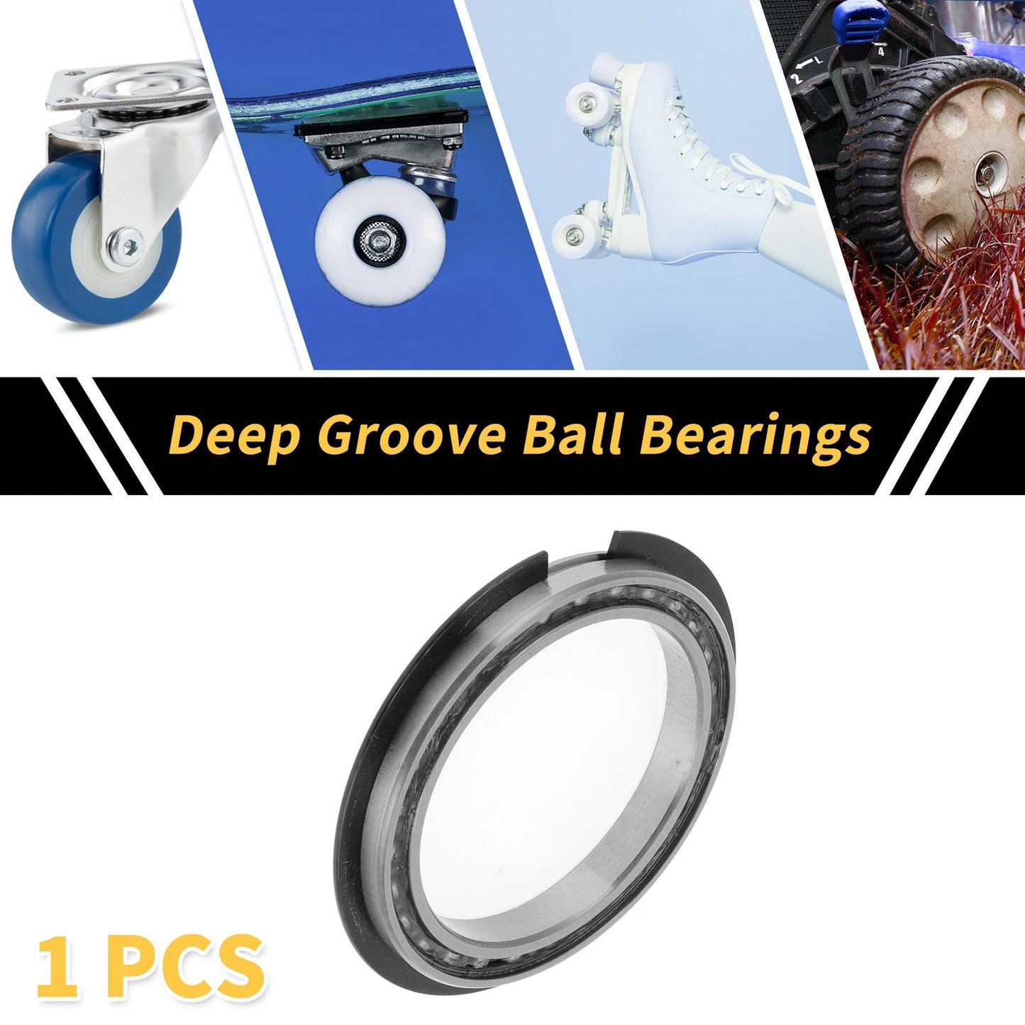 Deep Groove Ball Bearings P6 45x58x7mm 1 Pc for Scooter Skateboard Wheel