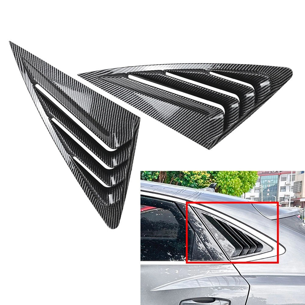 Rear Window Louvers Cover for Audi Q3 F3 Sportback (2019-2024)