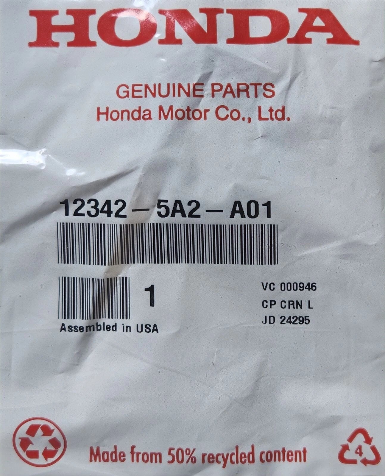 Valve Rocker Cover Gasket for Honda K24W/K24Z9 2.4