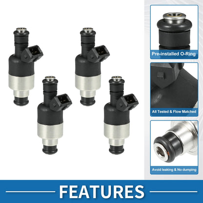 Fuel Injector 2.2L for Chevrolet Cavalier (1998 - 2000) 4 Pcs
