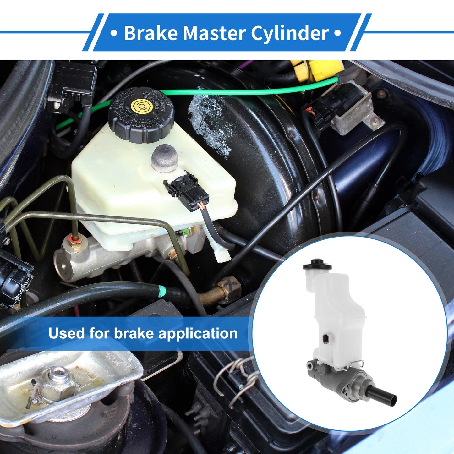 Brake Master Cylinder with Reservoir for Toyota Highlander Truck (2004-2007)