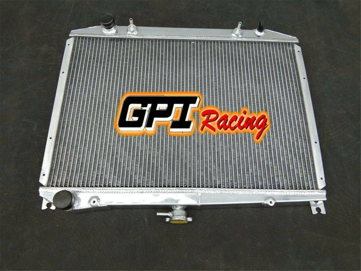 Aluminum Radiator & Fan for 86-97 Nissan D21 Pathfinder Pickup (1986-1997)