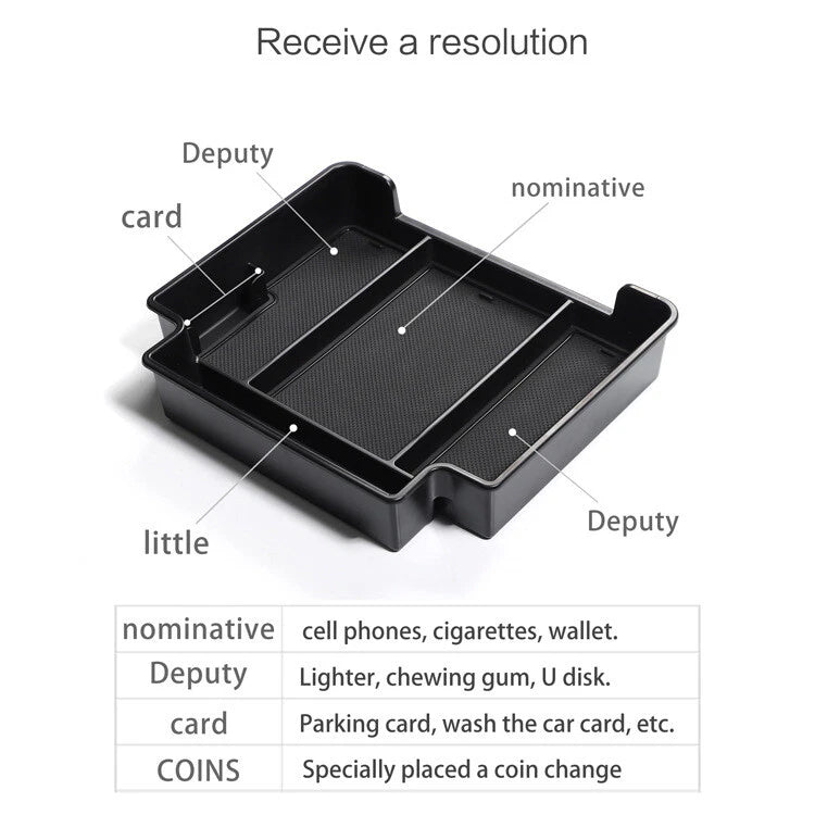 Armrest Center Console Storage Box for Tahoe/Suburban/Yukon (2022–2022)