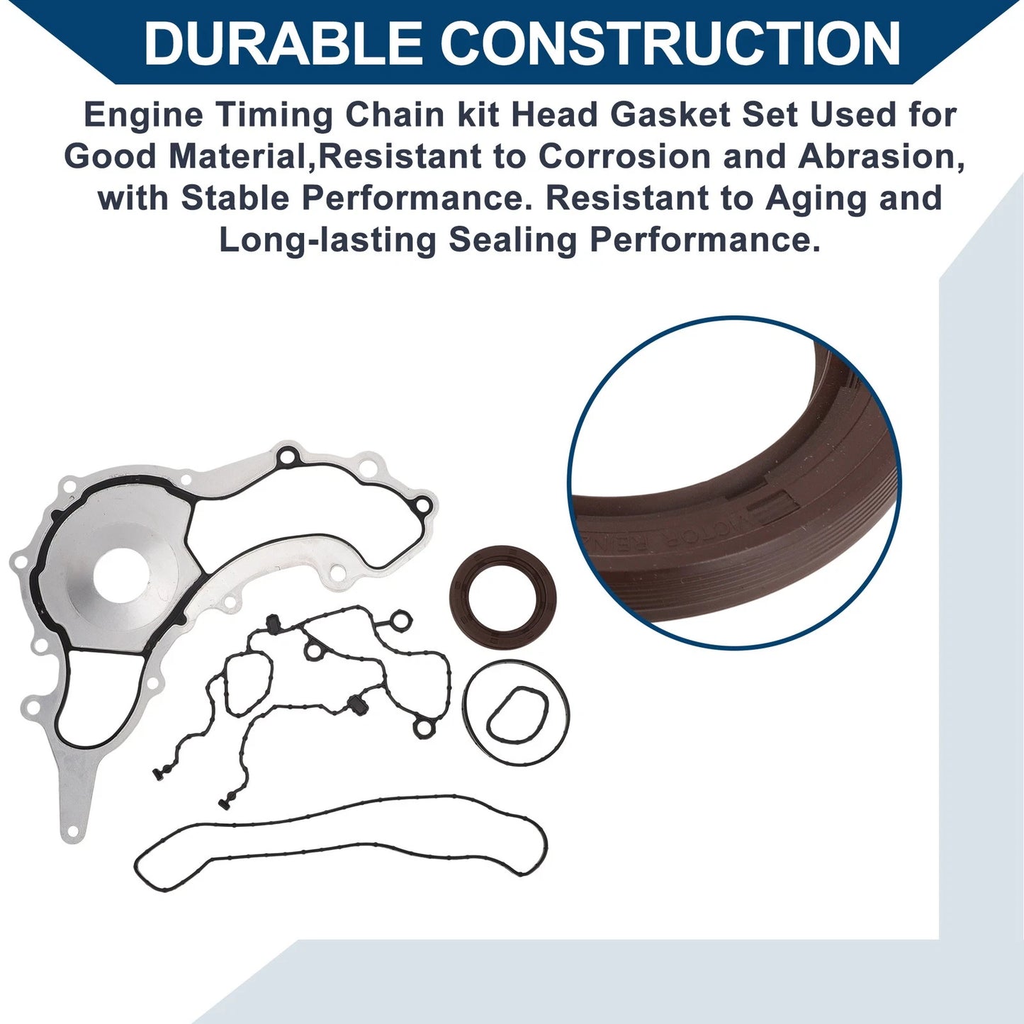 Engine Timing Cover Gasket Set for Jeep Wrangler (2012-2017)