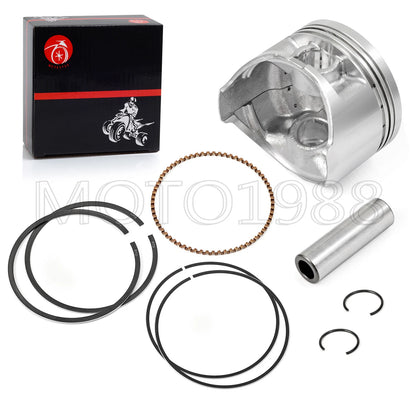 Engine Top End Rebuild Kit +0.5 Piston Valve Kit for YAMAHA G21/G22/G27/G28