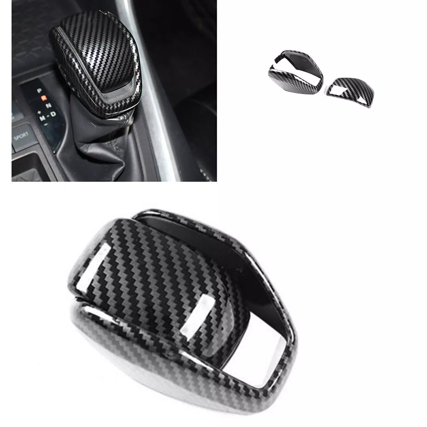 1pc Gear Shift Knob Cover for Toyota Rav4 (2019-2023)