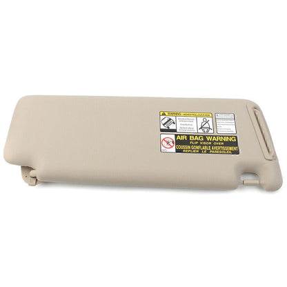 Beige Car Sun Visor Left for Toyota Highlander (2004-2007)