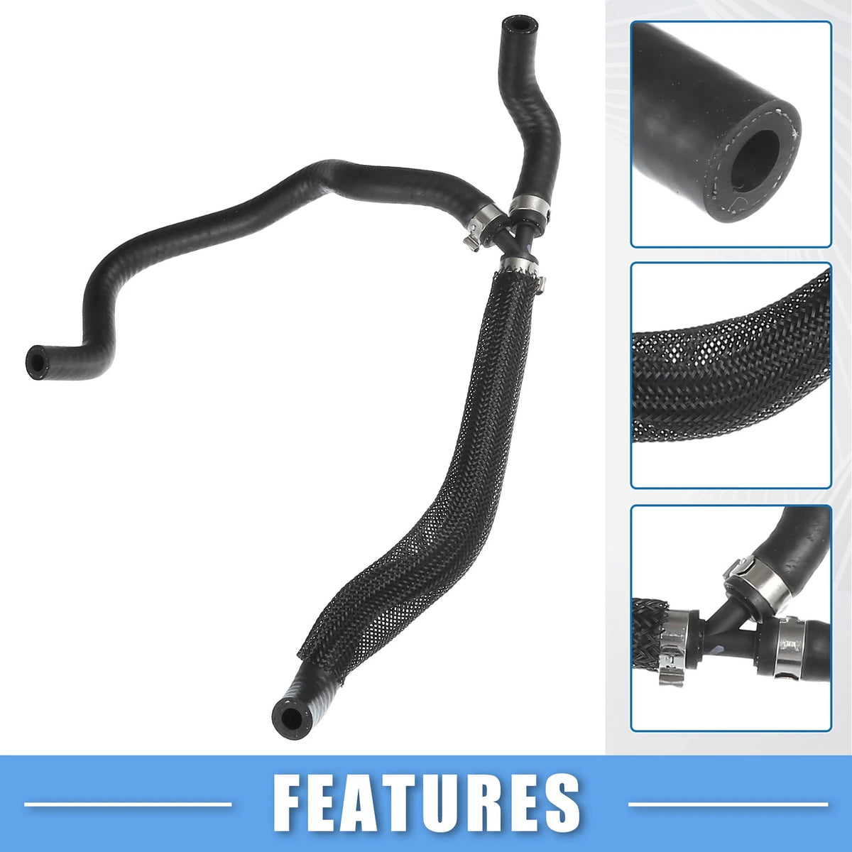 Radiator Coolant Hose for BMW 550i Base 4.4L V8 (2011-2013)