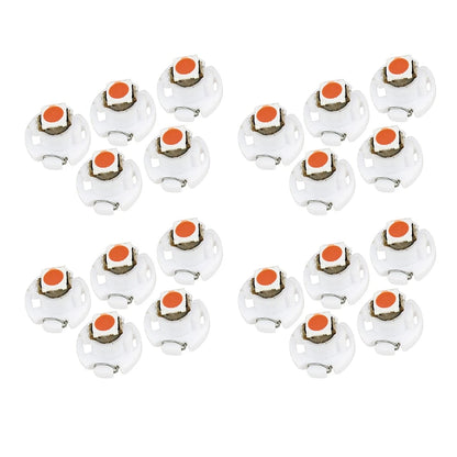 T3 LED Bulbs Dashboard Instrument Gauge Cluster Lights for Universal (N/A)