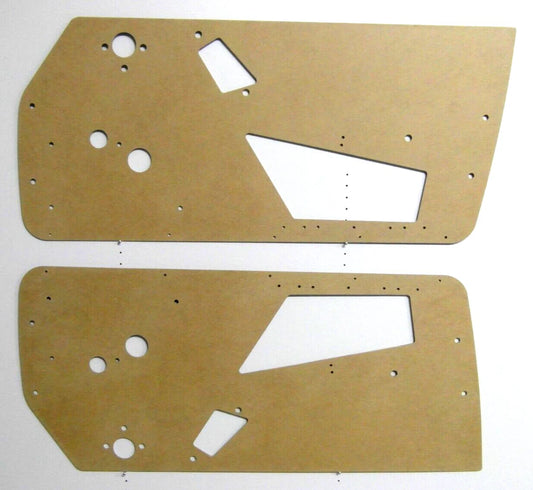 Pair Door Panel Cardboard for Alfa Romeo Spider (1979–1989)