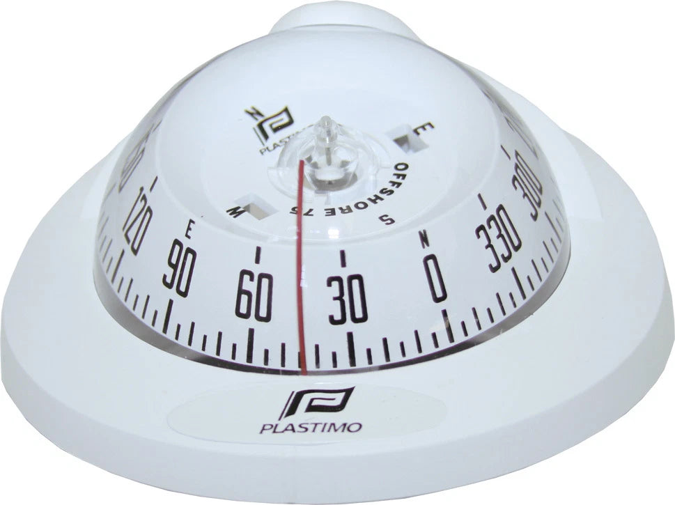 Boat Compass Plastimo Offshore 75 LED Backlight Vibration Absorber Flush Mount