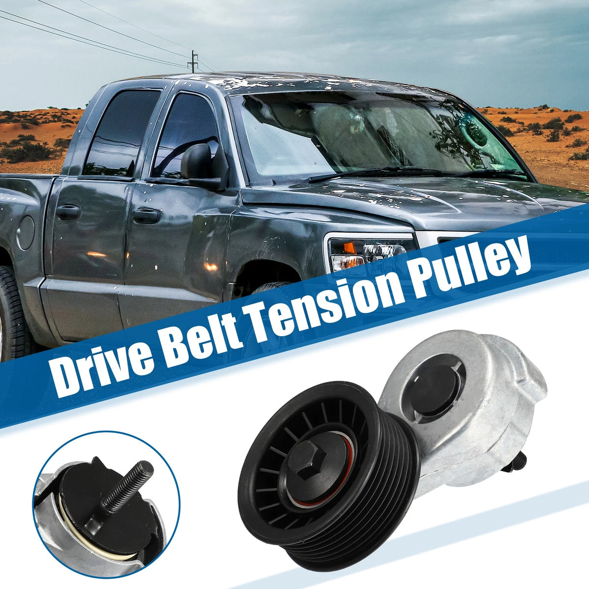 Belt Tensioner Pulley Assembly for Jeep Grand Cherokee (1993-1998)