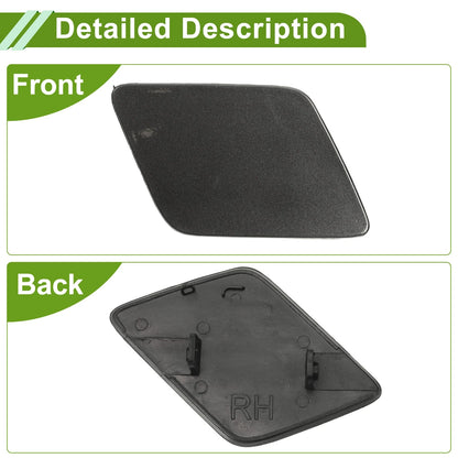 Front Right Washer Nozzle Cover for Volvo XC90 (2016-2020) Dark Gray