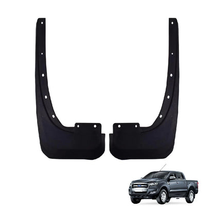 Splash Guard Mud Flap Rubber Front Pair Fits Ford Ranger 4WD Pickup UTE 2015-19
