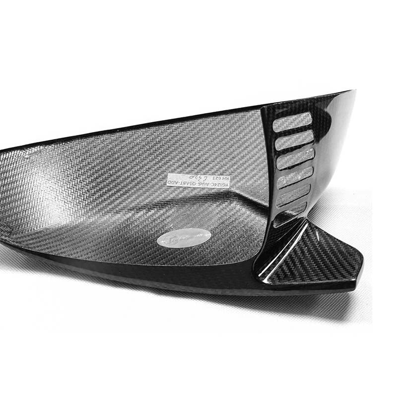 Carbon Fiber Rearview Mirror Cap Cover Trim for Audi Q7 SQ7 Q5 Q5L SQ5 2016-22