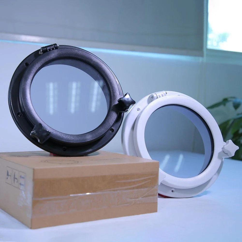 Boat Installation Yacht Porthole Marine Window Tempered Glass 4mm Thickness