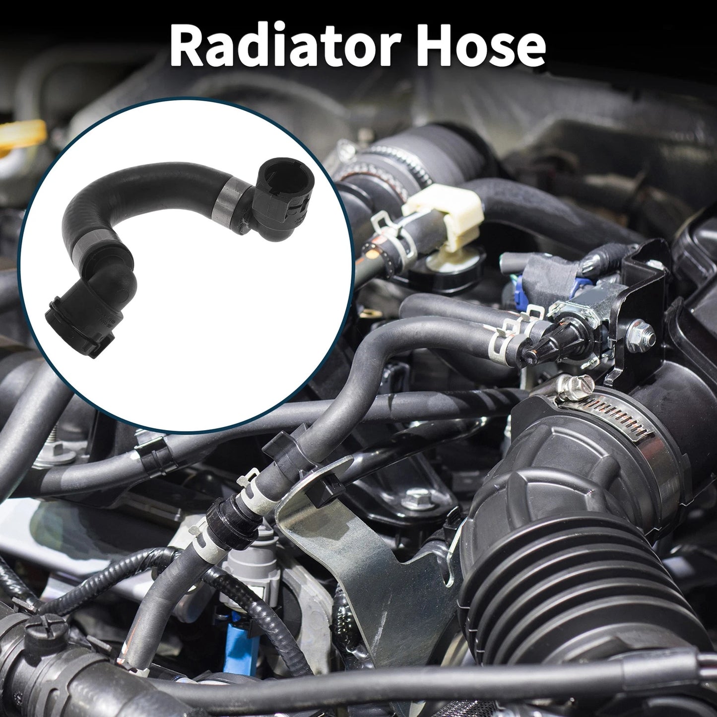 Radiator Hose for BMW F01 750LXi Cooling Liquid Tube (2009-2015)