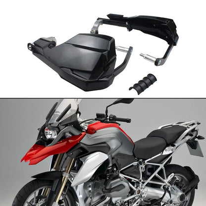 Hand Guard with Shield and Turn Signals for Motorcycle