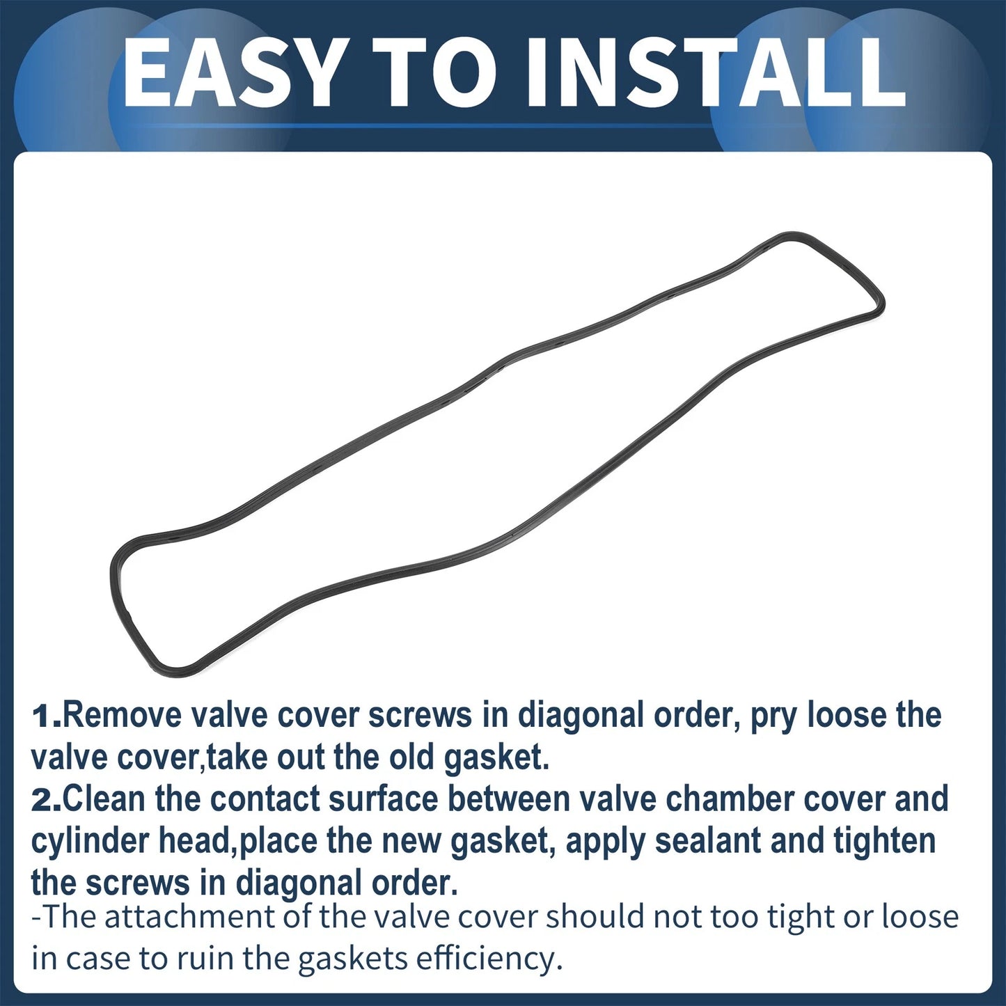 Valve Cover Gasket for Toyota Land Cruiser 80 (1990-1997)