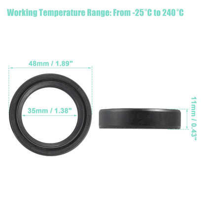 2 x 35x48x11 Front Fork Shock Oil Seal for BMW R850