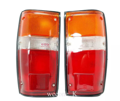 2 x Standard Tail Rear Light Lamps for Toyota Hilux LN50 (1984-1988)