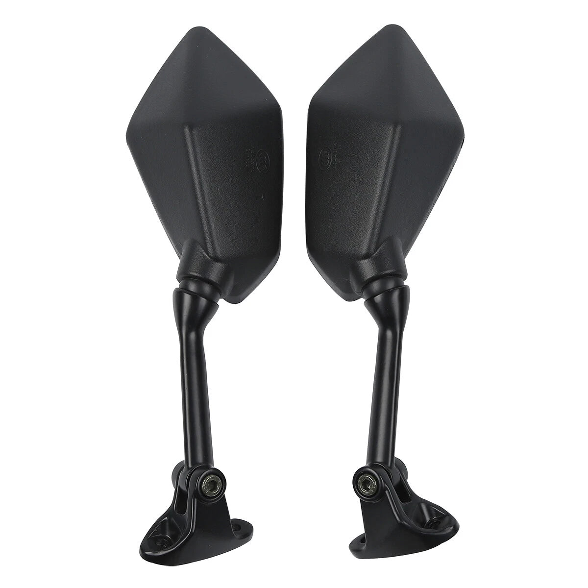 Black Rearview Mirrors for Kawasaki Ninja ZX6R ZX-6R (2009-2012)