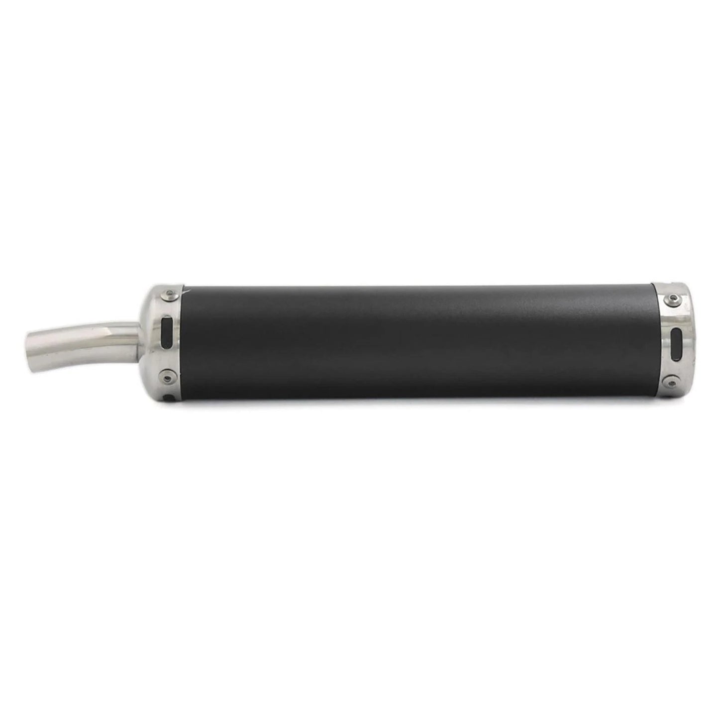 Exhaust Muffler System Tail Pipe 280mm x 60mm 22mm Inlet Dia for Motorcycle