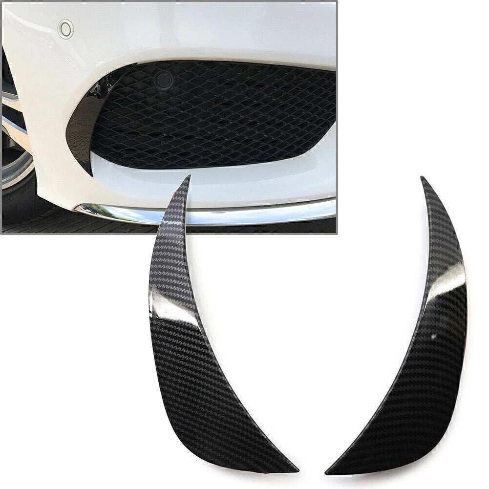 Front Bumper Air Vent Outlet Cover Trim for Benz W205 C-Class (2015-2018)