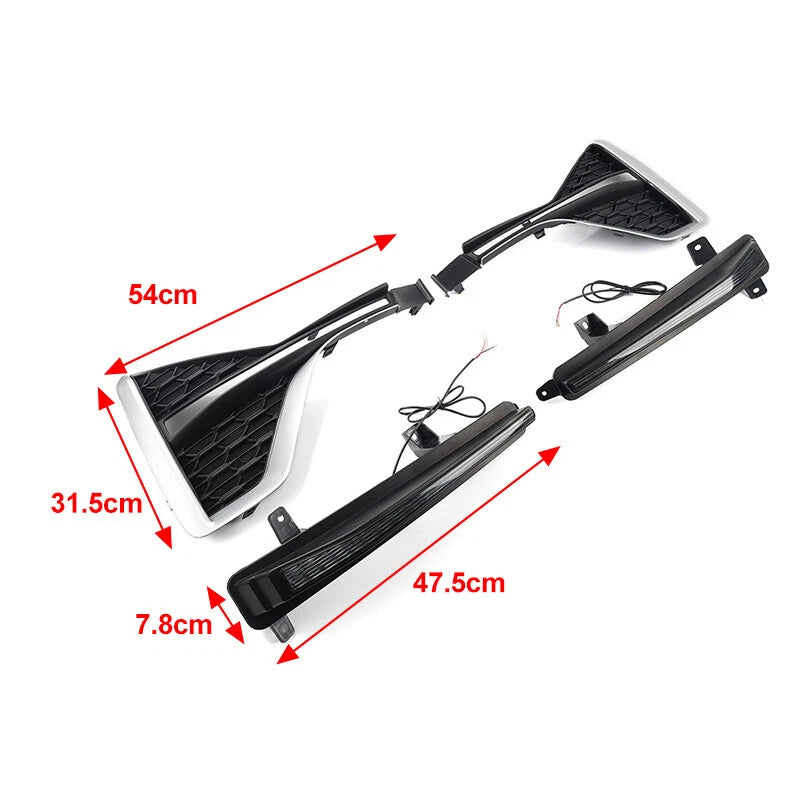 LED Daytime Running Light Fog Lamp for Toyota Innova (2022-2023)