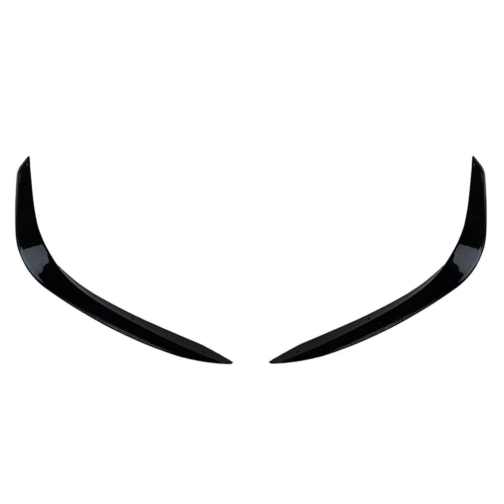 Gloss Black Front Bumper Lip Splitter for Mercedes Benz C-Class (2022-2023)