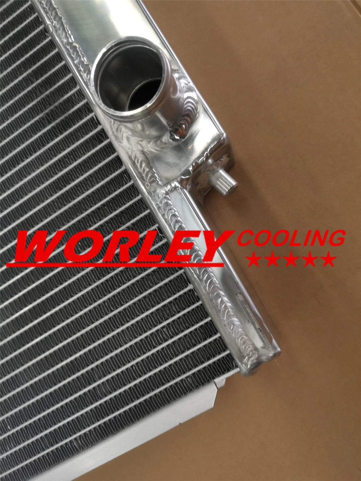 Radiator & Shroud + RED Hose for BMW E36 M3 Z3 325TD 320 323 325 328 (92-99)