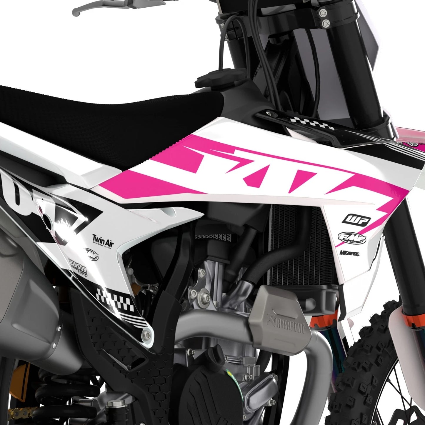 Swift Pink Full Sticker Kit for KTM SX (2023-2025)