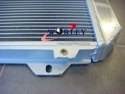 All Aluminum Radiator + Fan for Toyota Corona ST141 RT142 (1983-1987)