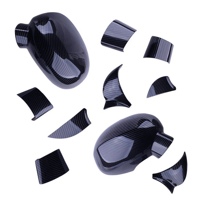 Carbon Fiber Style Side Mirror Covers for Dodge Challenger (2009-2020)