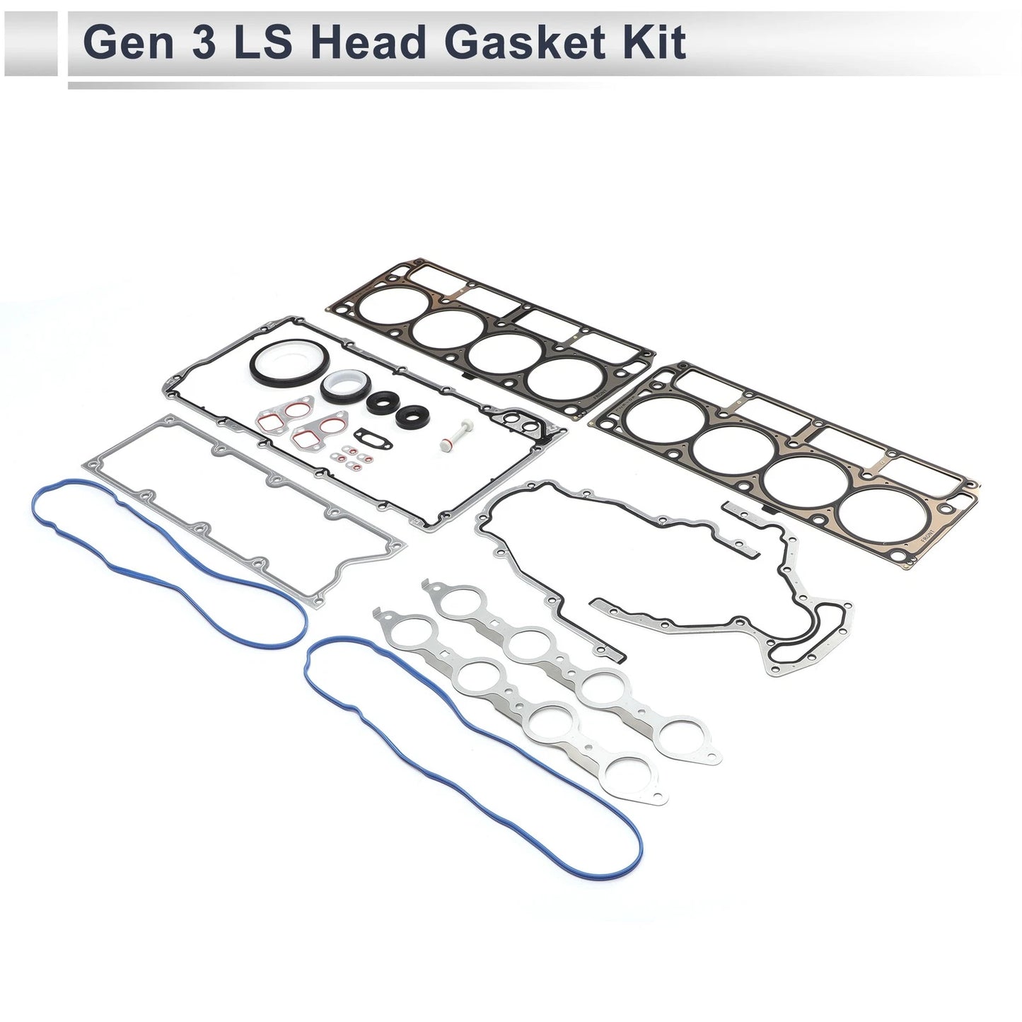 Gen 3 LS Head Gasket Kit 4.8L 5.3L 5.7L for GM Chevy LS1 LS6 LQ4 LQ9 1 Set