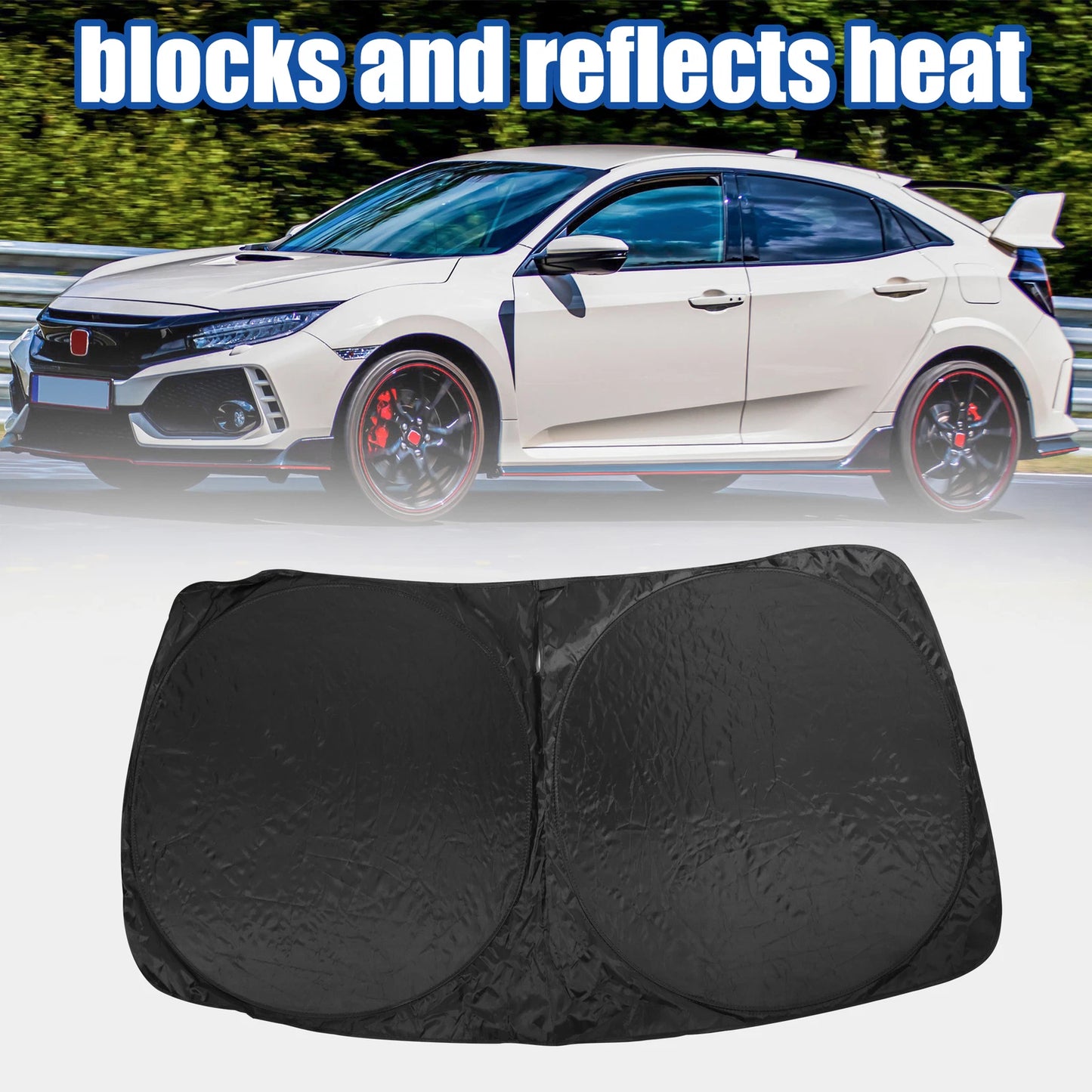 Foldable Windshield Sun Shade for Chevrolet Express (1996-2022) 172x87cm