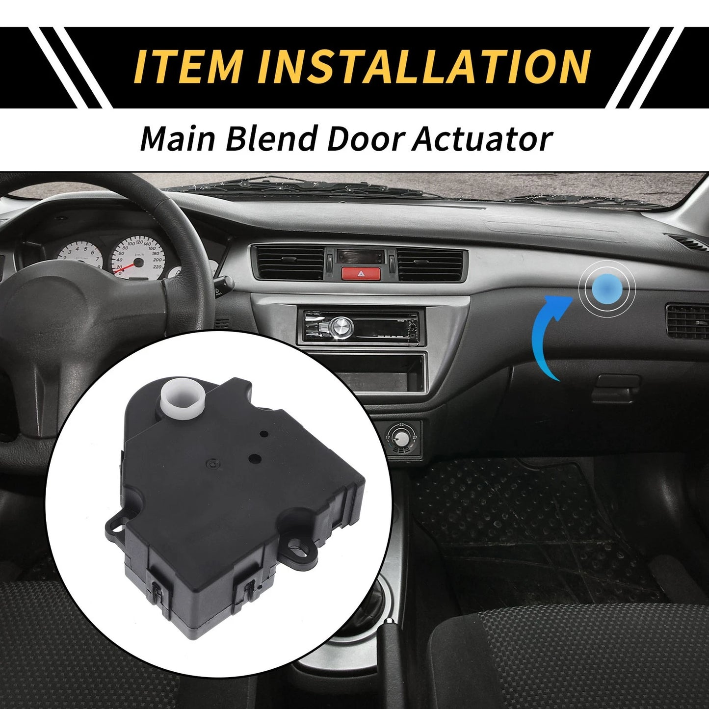 HVAC Air Door Actuator Heater Blend for Buick LeSabre (2000-2005)