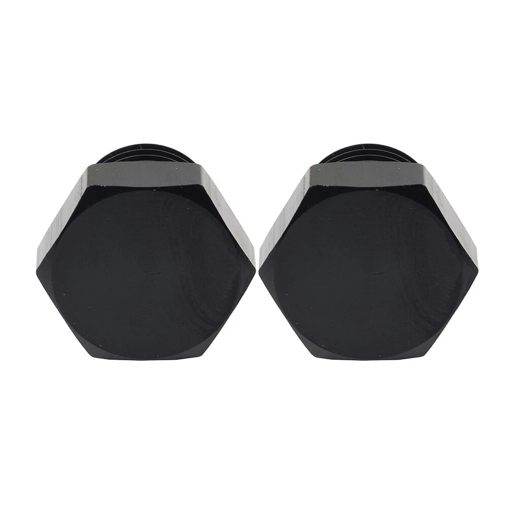 Aluminum 6AN Block Off Cap ORB Plug Male Fitting Adapters
