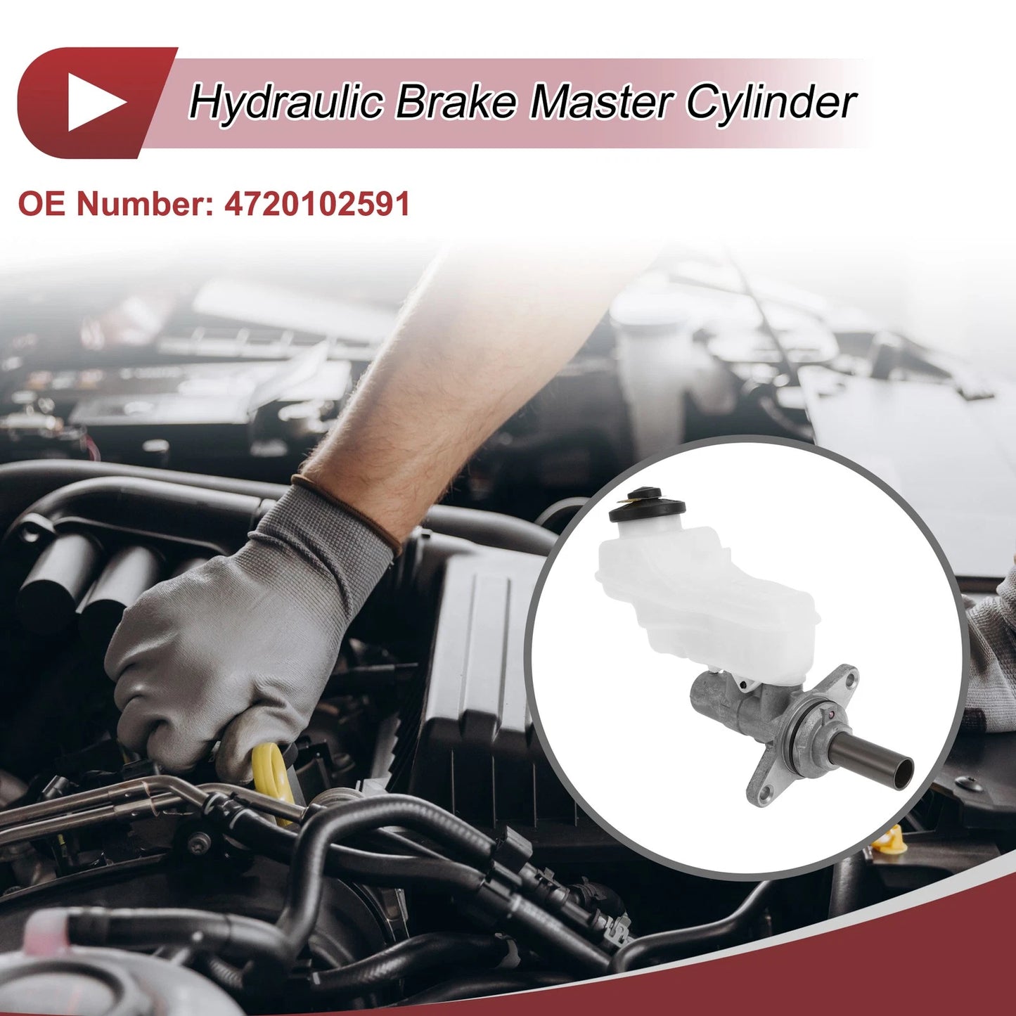 Brake Master Cylinder with Reservoir for Toyota Corolla (2009-2013)